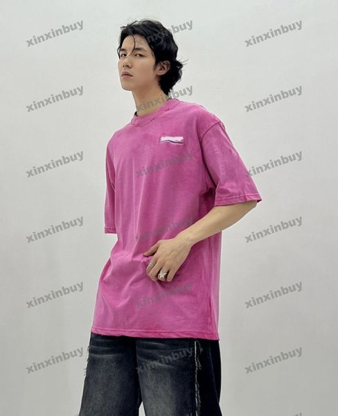 xinxinbuy men designer tee t shirt 23ss paris letter embroidery tie dye destroyed short sleeve cotton women black red blue gray xs-2xl, Black;brown
xinxinbuy men designer tee t shirt 23ss paris letter embroidery tie dye destroyed short sleeve cotton women black red blue gray xs-2xl, Black;brown