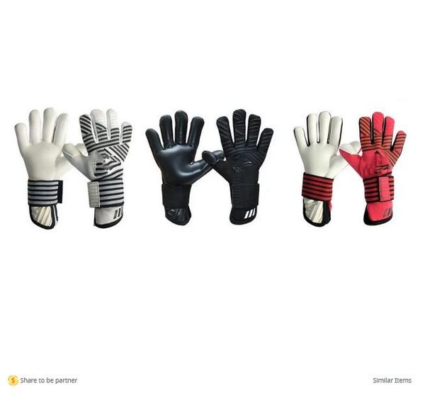 football goalkeeper gloves wrapped wrist strap thickened goalkeeper gloves breathable non-slip professional latex gloves kl qu, Black
football goalkeeper gloves wrapped wrist strap thickened goalkeeper gloves breathable non-slip professional latex gloves kl qu, Black
