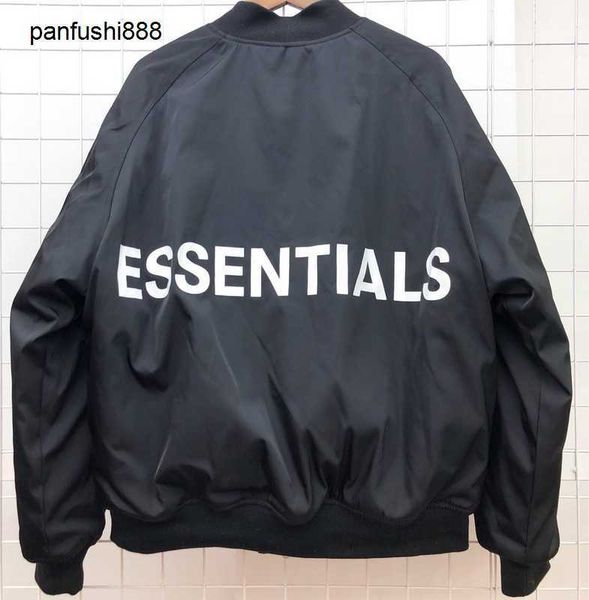 fos casual sweatshirts fear god essen double high street flight jacket short cotton coat, Black;brown
fos casual sweatshirts fear god essen double high street flight jacket short cotton coat, Black;brown