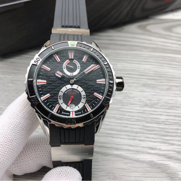 300 meter diving watch with super strong night light, fully automatic mechanical independent second hand, automatic date, a must-have high-e, Slivery;brown
300 meter diving watch with super strong night light, fully automatic mechanical independent second hand, automatic date, a must-have high-e, Slivery;brown