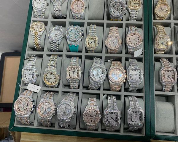 luxury mens watch for men movement watches designer watches moissanite vvs diamond man watch montre luxe iced out automatic watch women orol, Slivery;brown
luxury mens watch for men movement watches designer watches moissanite vvs diamond man watch montre luxe iced out automatic watch women orol, Slivery;brown