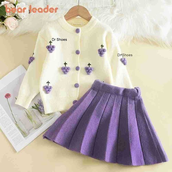 clothing sets bear leader baby girls clothes autumn winter cartoon grape kids knitted sweet outfit children suit 230202, White
clothing sets bear leader baby girls clothes autumn winter cartoon grape kids knitted sweet outfit children suit 230202, White