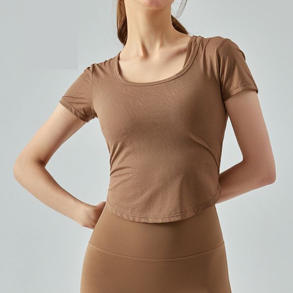 ll women yoga outfit short sleeve crew neck breathable seamless quick dry fintness gym short summer
ll women yoga outfit short sleeve crew neck breathable seamless quick dry fintness gym short summer