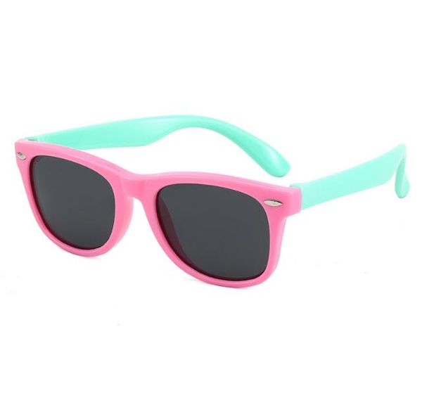 kids polarized sunglasses silicon rubber flexible frame for boys girls age 3-10 eyewear glasses 100% uv protection round sunglasses, Blue
kids polarized sunglasses silicon rubber flexible frame for boys girls age 3-10 eyewear glasses 100% uv protection round sunglasses, Blue