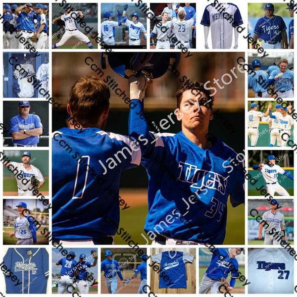 2022 ncaa custom memphi tigers stitched college baseball jersey 28 david warren 29 cade hennemann 30 jacob gilmore 32 tanner booth 33 drew e, Black
2022 ncaa custom memphi tigers stitched college baseball jersey 28 david warren 29 cade hennemann 30 jacob gilmore 32 tanner booth 33 drew e, Black