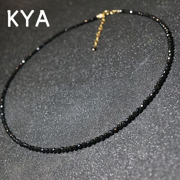 kya simple black beads short necklace female jewelry women choker necklaces bijoux femme ladies party necklace, Silver
kya simple black beads short necklace female jewelry women choker necklaces bijoux femme ladies party necklace, Silver