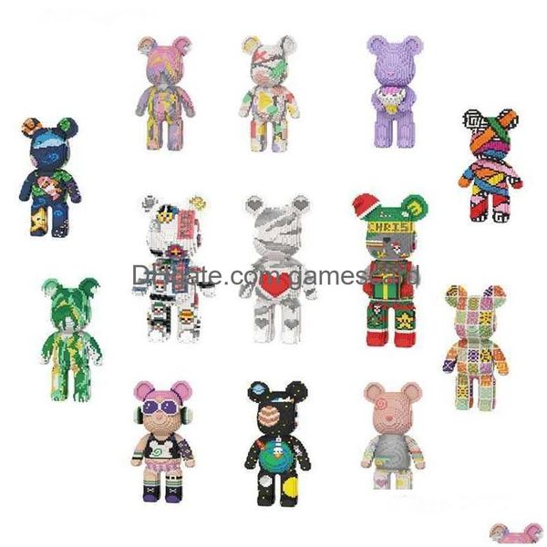 Blocks Blocks Creative Half Anatomy Bear Nano Building Cartoon Colour With Der Model Mini Diamond Bricks Toys For Children Drop Delive Dhxip
Blocks Blocks Creative Half Anatomy Bear Nano Building Cartoon Colour With Der Model Mini Diamond Bricks Toys For Children Drop Delive Dhxip