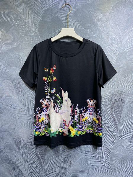 round neck printed short sleeved fashionable and versatile pullover loose size short sleeved t-shirt, White
round neck printed short sleeved fashionable and versatile pullover loose size short sleeved t-shirt, White