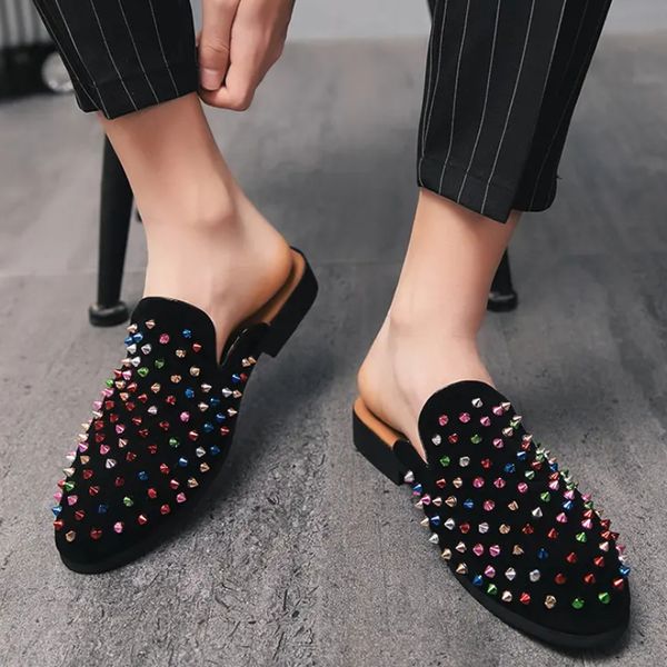 summer men casual shoes fashion trend nightclub hairdresser versatile large size 38-47 comfortable men shoes, Black
summer men casual shoes fashion trend nightclub hairdresser versatile large size 38-47 comfortable men shoes, Black