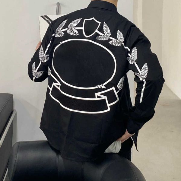 bby mens casual button shirt burb designer shirts tb 3d printed long sleeved shirt men women thin jacket tracksuits, White;black
bby mens casual button shirt burb designer shirts tb 3d printed long sleeved shirt men women thin jacket tracksuits, White;black