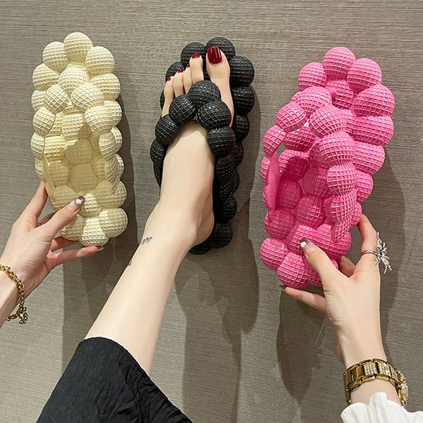 slippers personality bubble flip flops home massage bottom shoes for men women s sandals non slip beach outdoor slides 230407, Black
slippers personality bubble flip flops home massage bottom shoes for men women s sandals non slip beach outdoor slides 230407, Black
