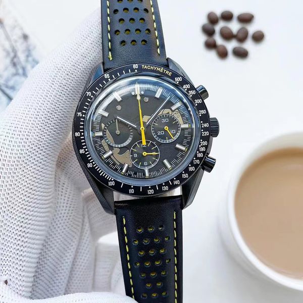 mens watch stainless steel vk watches multicolor dial 44mm black chronograph watch classic fashion watches, Slivery;brown
mens watch stainless steel vk watches multicolor dial 44mm black chronograph watch classic fashion watches, Slivery;brown