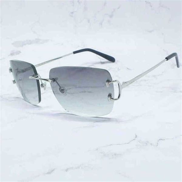2023 designer glasses oversized es metal retro rimless sun wire customized cut ae trendy men sunglass factory direct sales 50% off, White;black
2023 designer glasses oversized es metal retro rimless sun wire customized cut ae trendy men sunglass factory direct sales 50% off, White;black