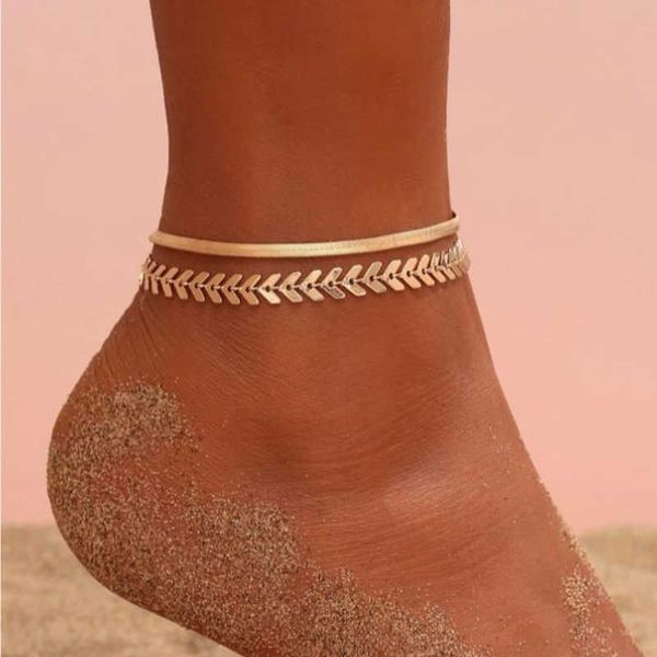 anklets new fashion fish bone snake chain anklet women temperament 2 color handmade stainless steel chain anklet for women jewelry gift aa23, Red;blue
anklets new fashion fish bone snake chain anklet women temperament 2 color handmade stainless steel chain anklet for women jewelry gift aa23, Red;blue