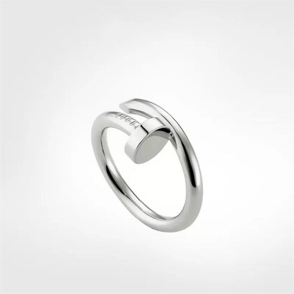 with box mens nail ring band diamonds designer luxury women rings jewelry couple lover finger circle rings good gift never fade no266d, Silver
with box mens nail ring band diamonds designer luxury women rings jewelry couple lover finger circle rings good gift never fade no266d, Silver