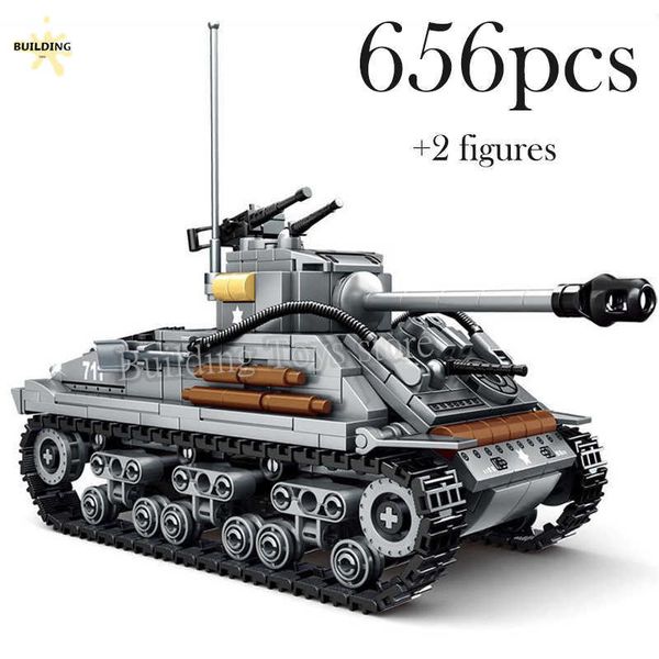 model kits military ww2 m4 sherman medium tank moc building blocks bricks set us army weapon with solider figures educational toys for boys
model kits military ww2 m4 sherman medium tank moc building blocks bricks set us army weapon with solider figures educational toys for boys