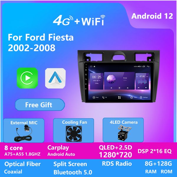 android 12 video car radio carplay gps android 12 8g 128g car multimedia player for ford fiesta 2002-2008 car stereo
android 12 video car radio carplay gps android 12 8g 128g car multimedia player for ford fiesta 2002-2008 car stereo