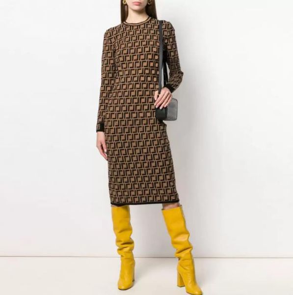 short sleeve elegant casual dresses women vintage classcial pattern knit dress fashion letter women pattern knitted long sleeve womens cloth, Black;gray
short sleeve elegant casual dresses women vintage classcial pattern knit dress fashion letter women pattern knitted long sleeve womens cloth, Black;gray