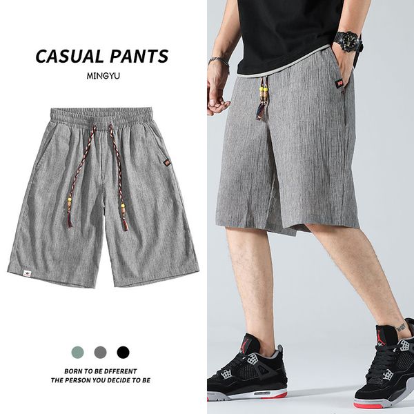 men s shorts summer cotton linen breeches pants men breathable solid color casual bermudas beach short male plus size m 5xl 230407, White;black
men s shorts summer cotton linen breeches pants men breathable solid color casual bermudas beach short male plus size m 5xl 230407, White;black