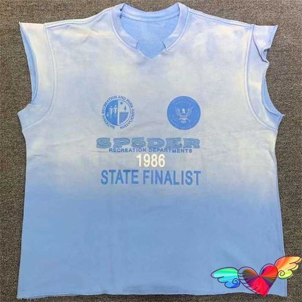 men's t-shirts 2023 embroidered sp5der sleeveless t-shirt men women 1 1 tie dye young thug spider tee oversize blue vintage 555555, White;black
men's t-shirts 2023 embroidered sp5der sleeveless t-shirt men women 1 1 tie dye young thug spider tee oversize blue vintage 555555, White;black