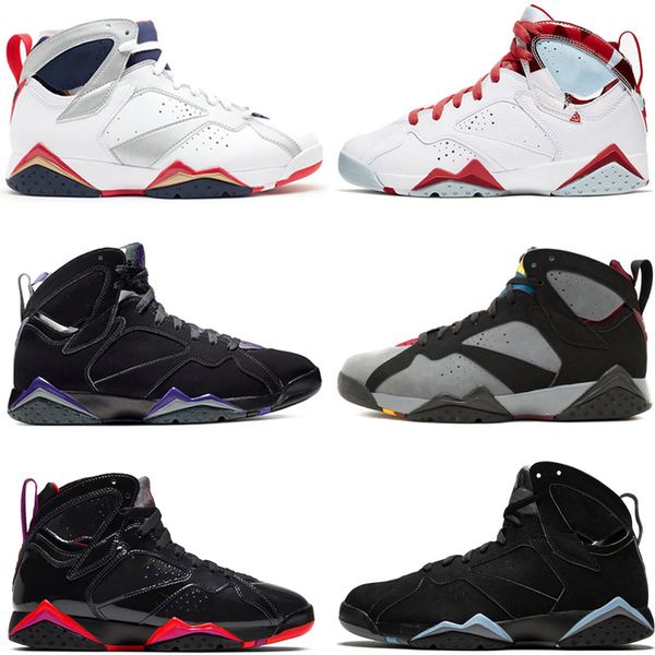 jumpman 7 7s mens basketball shoes afrobeats hare flint pantone bordeaux chambray citrus ray allen patent leather men trainers sports sneake, Black
jumpman 7 7s mens basketball shoes afrobeats hare flint pantone bordeaux chambray citrus ray allen patent leather men trainers sports sneake, Black