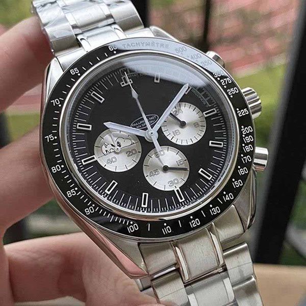 men mens luxury watch ceramic bezel chronograph vk quarz movement master fabric james bond 007 watches montre de luxe space wristwatch0, Slivery;brown
men mens luxury watch ceramic bezel chronograph vk quarz movement master fabric james bond 007 watches montre de luxe space wristwatch0, Slivery;brown
