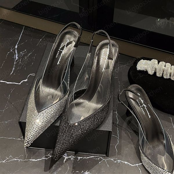 designer dress shoes bridal heels rhinestone sandals rossi luxury fashion pvc strap crystal pointed toe shallow mouth 6cm 9cm leather bar pa, Black
designer dress shoes bridal heels rhinestone sandals rossi luxury fashion pvc strap crystal pointed toe shallow mouth 6cm 9cm leather bar pa, Black