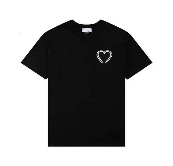 2023 paris mens t shirt designer amis embroidered red heart solid color big love round neck short sleeve t-shirt for men and women with the, White;black
2023 paris mens t shirt designer amis embroidered red heart solid color big love round neck short sleeve t-shirt for men and women with the, White;black