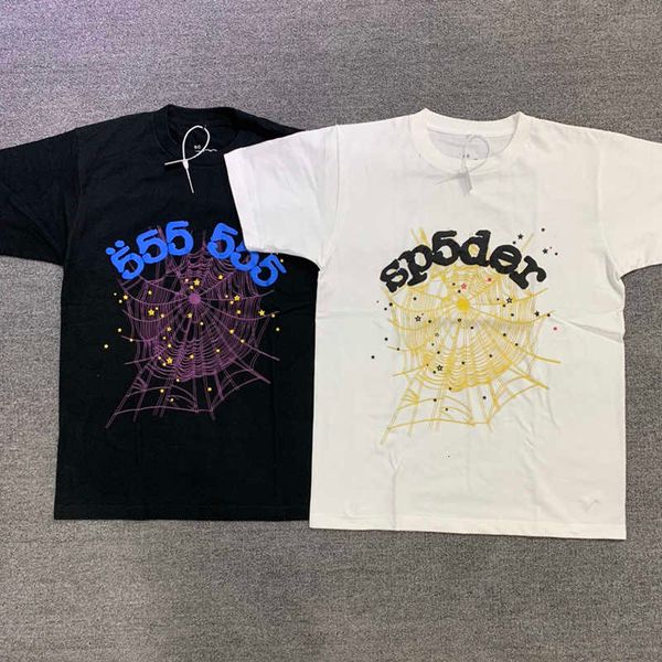 men's t-shirts fashion sp5der 555555 designer 2023 young bandit fluorescent blue line mesh foam print black angel number tee short slee, White;black
men's t-shirts fashion sp5der 555555 designer 2023 young bandit fluorescent blue line mesh foam print black angel number tee short slee, White;black
