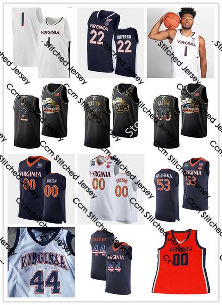 2022 ncaa custom virginia stitched basketball jersey 33 jack salt jerseys 10 jayden nixon 12 de'andre hunter 45 austin katstra kyle guy, Black 
2022 ncaa custom virginia stitched basketball jersey 33 jack salt jerseys 10 jayden nixon 12 de'andre hunter 45 austin katstra kyle guy, Black