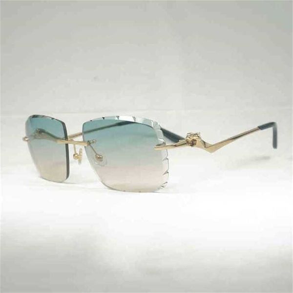 2023 designer glasses new vintage oversize sunglasses men leopard style diamond cut gafas retro shades women goggles for riding rimless glas, White;black
2023 designer glasses new vintage oversize sunglasses men leopard style diamond cut gafas retro shades women goggles for riding rimless glas, White;black