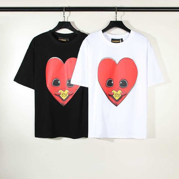 drevv skate house smiling face sad peach heart high street fashion brand fog short sleeve t-shirt, White;black
drevv skate house smiling face sad peach heart high street fashion brand fog short sleeve t-shirt, White;black