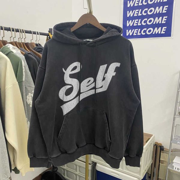 saint michael new fashion brand crack bull's eye letter print hooded pullover sweater men's and women's worn out, Black
saint michael new fashion brand crack bull's eye letter print hooded pullover sweater men's and women's worn out, Black