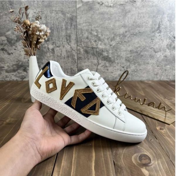 2023 ace embroidered sneaker designer platform white casual shoes women men bee snake sneakers leather tiger chaussures interlocking fashion, Black
2023 ace embroidered sneaker designer platform white casual shoes women men bee snake sneakers leather tiger chaussures interlocking fashion, Black