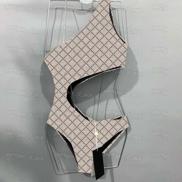 waist cutout womens swimwear letters design single shoulder swimsuit girls one piece summer bathing suits''gg'', Black
waist cutout womens swimwear letters design single shoulder swimsuit girls one piece summer bathing suits''gg'', Black