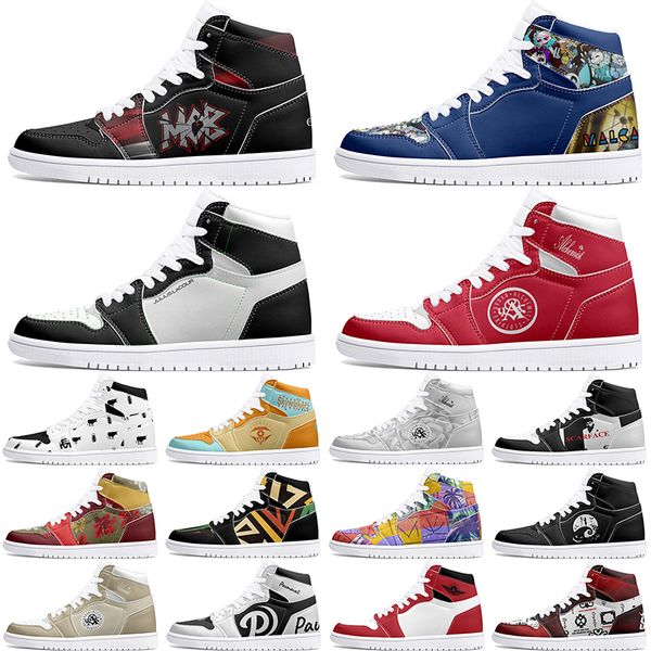 new Customized Shoes 1s winter DIY shoes Basketball Shoes male 1 females 1 Anime Customized Character Leisure Trend Outdoor Shoes