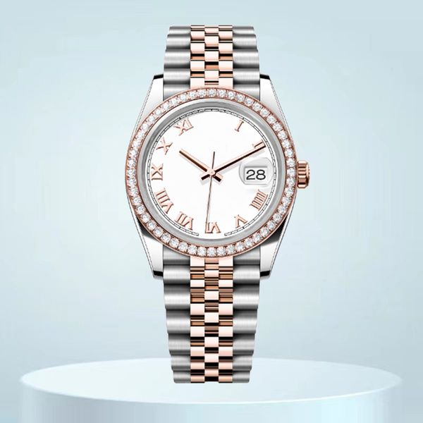 mens watch designer watches high quality 8215 movement automatic watch womens 36mm 41mm dial Diamond Roman numerals orologio Classic diamond Wristwatches, Sz16
mens watch designer watches high quality 8215 movement automatic watch womens 36mm 41mm dial Diamond Roman numerals orologio Classic diamond Wristwatches, Sz16