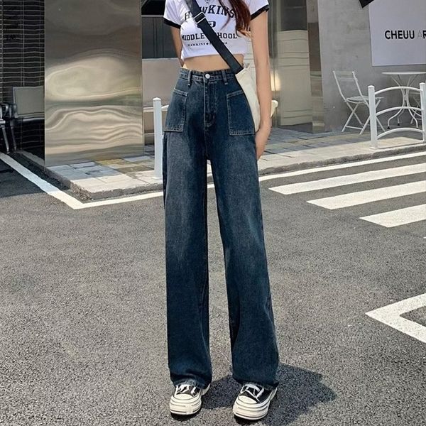 women's jeans straight leg jeans women's korean fashion women's pants vintage clothing denim women's street clothing y2k, Blue
women's jeans straight leg jeans women's korean fashion women's pants vintage clothing denim women's street clothing y2k, Blue