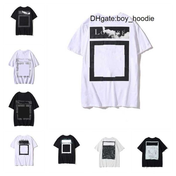 men's t-shirts offs white 2022 fireworks and women's summer short sleeve t-shirt loose mens womens designers, White;black
men's t-shirts offs white 2022 fireworks and women's summer short sleeve t-shirt loose mens womens designers, White;black