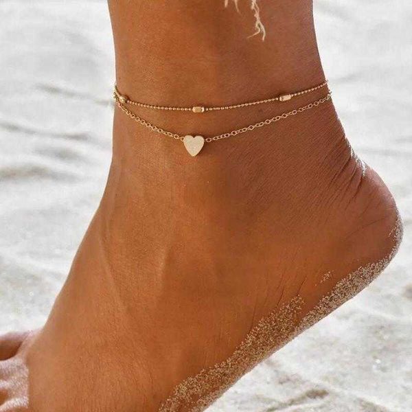 anklets fashion double chain anklet bohemian layered heart anklet summer beach anklets on foot ankle bracelets for femme leg chain aa230406, Red;blue
anklets fashion double chain anklet bohemian layered heart anklet summer beach anklets on foot ankle bracelets for femme leg chain aa230406, Red;blue