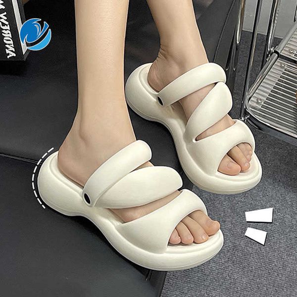 sandals mo dou women's sandals eva thick soft sole home slippers non-slip solid beach shoes concise korean style cozy fashion slides y2, Black
sandals mo dou women's sandals eva thick soft sole home slippers non-slip solid beach shoes concise korean style cozy fashion slides y2, Black