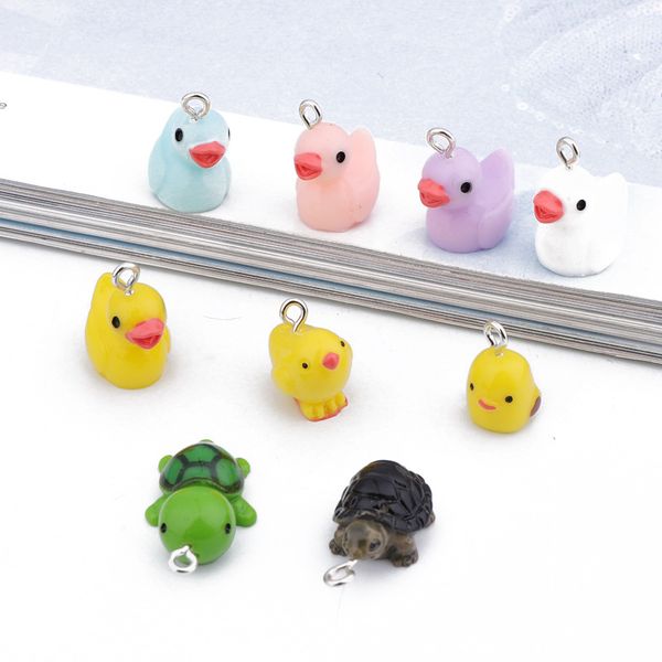 cute resin little yellow duck earring charms diy animal pendant for bracelet keychains handmade accessory, Bronze;silver
cute resin little yellow duck earring charms diy animal pendant for bracelet keychains handmade accessory, Bronze;silver