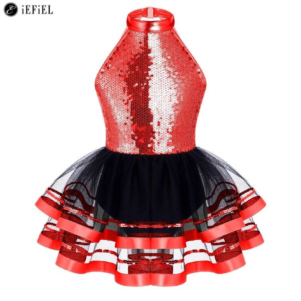 dancewear kids girls glitter sequins halter ballet dance tutu dress gymnastics leotard modern latin jazz dancing performance costume 230407, Blue
dancewear kids girls glitter sequins halter ballet dance tutu dress gymnastics leotard modern latin jazz dancing performance costume 230407, Blue