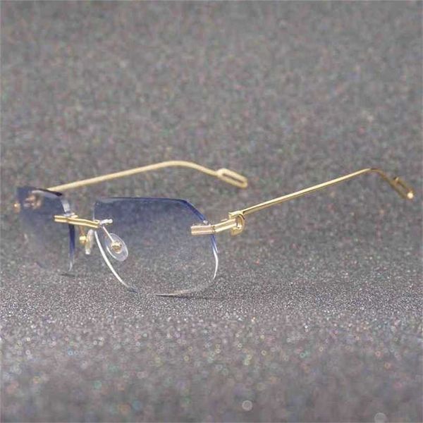 2023 designer glasses new rimless retro designer shades trendy sunglasses vintage women clear gafas de sol glasses frame rave festival, White;black
2023 designer glasses new rimless retro designer shades trendy sunglasses vintage women clear gafas de sol glasses frame rave festival, White;black