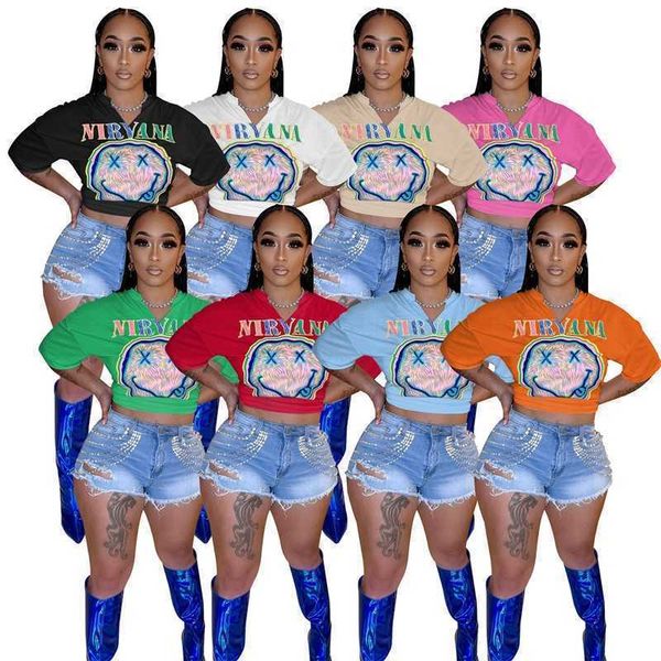 retail 2023 womens short sleeve t-shirt summer designer smiling face printing imitation cotton elastic casual clothing, White
retail 2023 womens short sleeve t-shirt summer designer smiling face printing imitation cotton elastic casual clothing, White