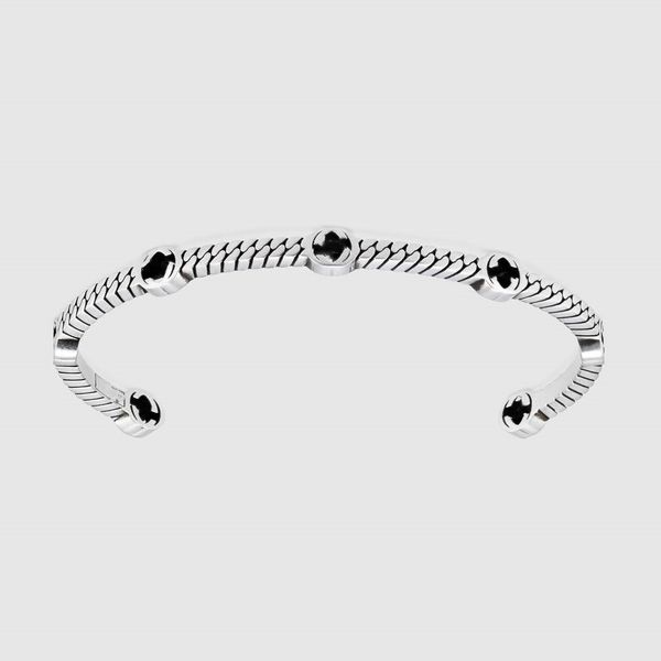 luxury jewelry designer mens bangle silver bracelet opening letter bracelet party valentine's day gift, Black
luxury jewelry designer mens bangle silver bracelet opening letter bracelet party valentine's day gift, Black