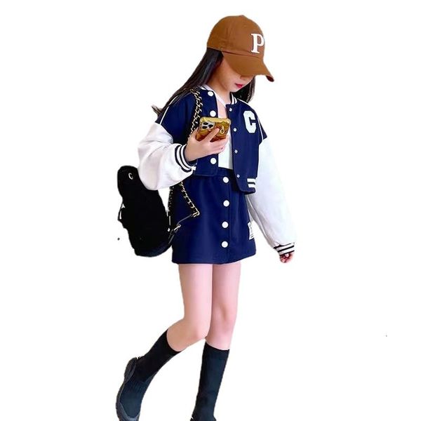 clothing sets 2023 girls children coats skirts suit teenage girl jacket baseball spring kids tracksuit outfit clothes 230407, White
clothing sets 2023 girls children coats skirts suit teenage girl jacket baseball spring kids tracksuit outfit clothes 230407, White