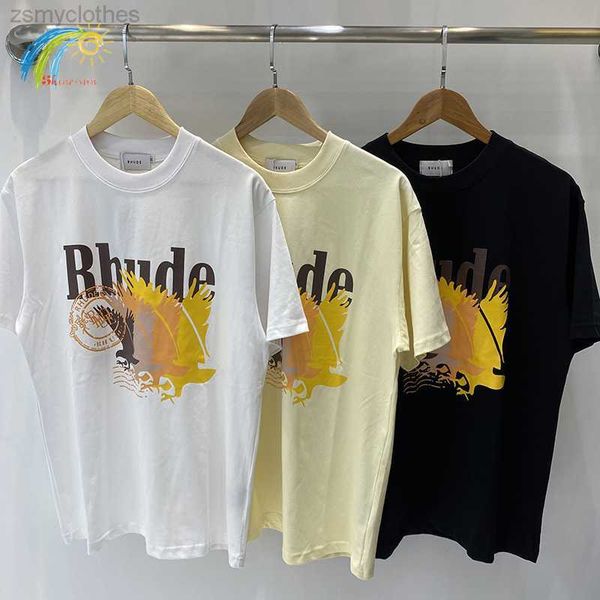 men's t-shirts loose casual rhude t-shirts men's clothes classic gradient pattern women style simple fashion black white apricot s, White;black
men's t-shirts loose casual rhude t-shirts men's clothes classic gradient pattern women style simple fashion black white apricot s, White;black