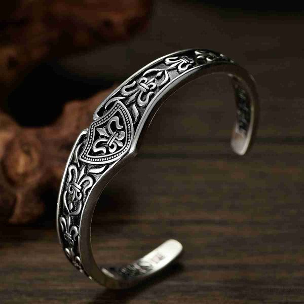 bangle designer ch bracelet white copper silver plated men's new star cross jewelry hand chain lover gifts classic fashion luxury acces, Black
bangle designer ch bracelet white copper silver plated men's new star cross jewelry hand chain lover gifts classic fashion luxury acces, Black