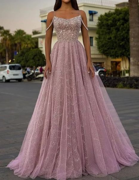 blush pink sequin prom dress tulle spaghetti strap a line long formal evening party gowns for women floor length lace up evening wear for wo, Black;red
blush pink sequin prom dress tulle spaghetti strap a line long formal evening party gowns for women floor length lace up evening wear for wo, Black;red